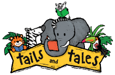 Tails and Tales storytime clip art
